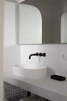 Modern bathroom detail 
