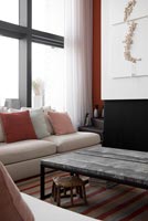 Modern living room detail 