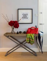 Modern console table 