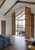 Modern wooden shutters 
