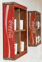 Coca cola storage crates 
