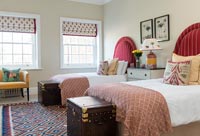 Country twin bedroom 
