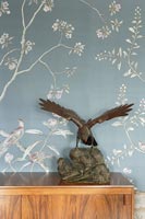 Bird sculpture detail 