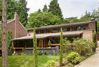 Seventies house and garden 