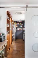 View into modern kitchen 