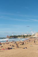 View of Biarritz, France