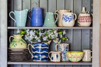 A selection of ceramics jugs 