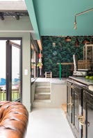 Eclectic kitchen and dining room  