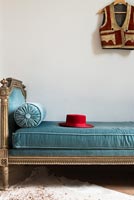 Classic chaise lounge detail 