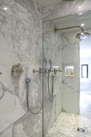 Modern bathroom shower 