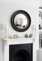 Classic fireplace and mantle 