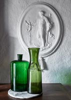 Traditional glass vases 