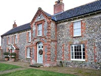 Stone country house exterior