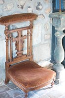 Antique church chair