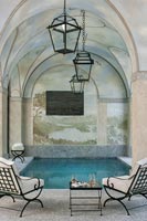 Classic indoor swimming pool 