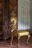 Ornate throne style chair 