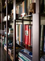 Detail of bookshelves 