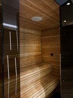 Modern sauna 