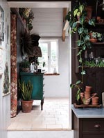 View through internal doorway - country cottage 