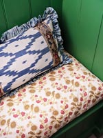 Detail of patterned cushions 