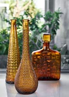 Amber glassware - detail 