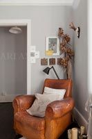 Vintage leather armchair 