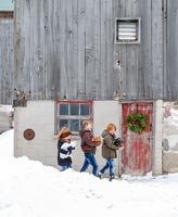 Vosters Christmas House and Goat Farm portrait