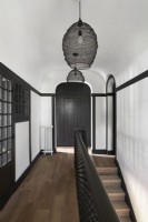 Monochrome landing and staircase 