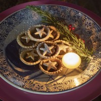 Mince Pies on a Plate