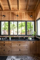 Wooden country kitchen 