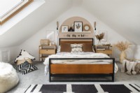 Bedroom in attic space 
