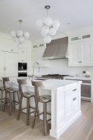 Modern white kitchen