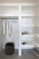 Cycladic style closet