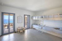 Cycladic style bedroom for children
