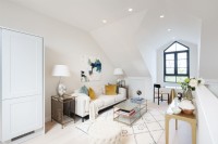 Open plan modern living room