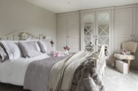 Modern bedroom in neutral tones