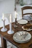Country dining room detail