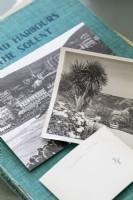 Old postcards and guidebooks