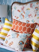 Coastal themed decorative cushions