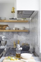 Kitchen shelves