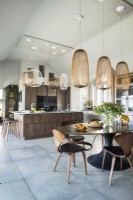 Large contemporary kitchen-diner