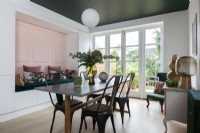 Modren colourful dining room