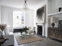 Minimal living room with neutral colours