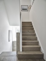Wooden minimal staircase