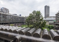 View from Barbican apartment window