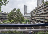 View from Barbican apartment window
