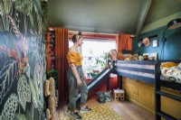 Jungle Bedroom Makeover - owners portrait