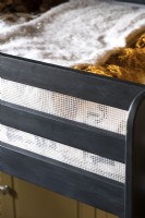 Detail of childrens bunk bed 