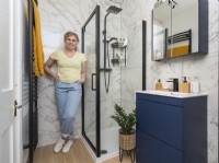 Sylwia Ensuite - bathroom makeover feature portrait 