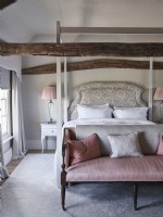 Master bedroom with fourposter bed